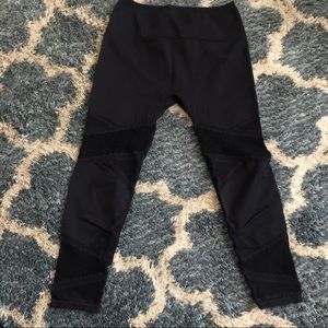 Fabletics Black Mesh Leggings